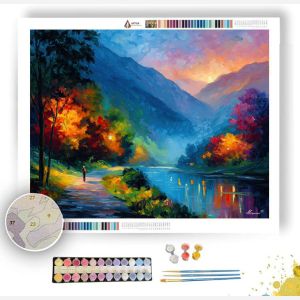 MOUNTAIN PASS - Paint by Numbers Full Kit