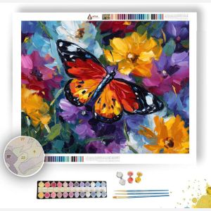 GARDEN BUTTERFLY - Paint by Numbers Full Kit