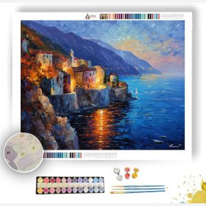 COASTAL CLIFF VIEW - Paint by Numbers Full Kit