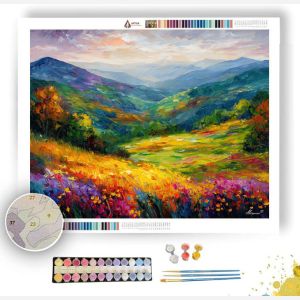 HIGHLAND MEADOW - Paint by Numbers Full Kit