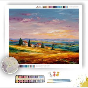 QUIET FARMLAND - Paint by Numbers Full Kit