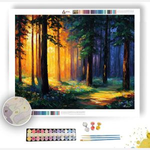 FOREST EDGE GLOW - Paint by Numbers Full Kit