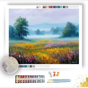 MISTY MEADOW - Paint by Numbers Full Kit