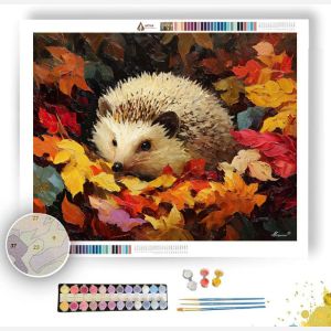 WOODLAND HEDGEHOG - Paint by Numbers Full Kit
