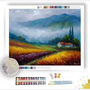 MISTED FARMLAND - Paint by Numbers Full Kit