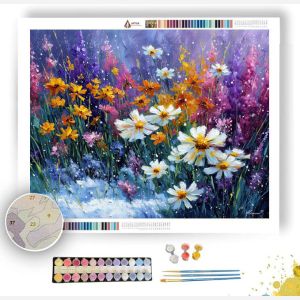 FROSTPETAL MEADOW - Paint by Numbers Full Kit
