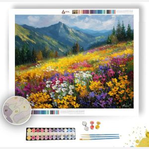 SUNPETAL RIDGE - Paint by Numbers Full Kit