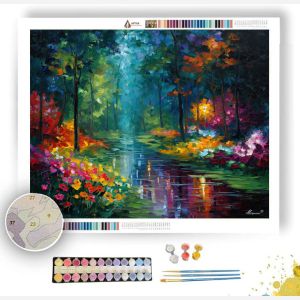 RAINPETAL FIELD - Paint by Numbers Full Kit