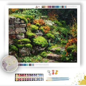 ANCIENT MOSS GARDEN - Paint by Numbers Full Kit