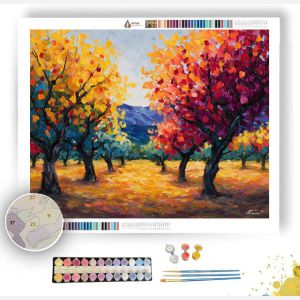 SILVER STEM ORCHARD - Paint by Numbers Full Kit