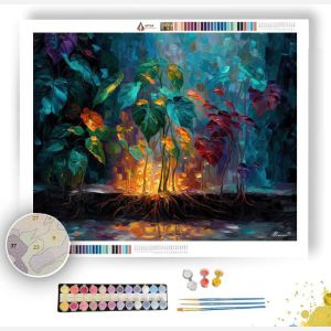 ROOTLIGHT GARDEN - Paint by Numbers Full Kit