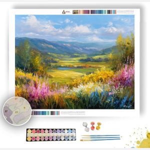 LUMEN BLOOM VALLEY - Paint by Numbers Full Kit