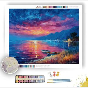 DREAMSHORE EVENING - Paint by Numbers Full Kit
