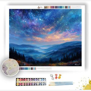 MISTED STAR VALLEY - Paint by Numbers Full Kit