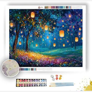 LANTERN SKY MEADOW - Paint by Numbers Full Kit