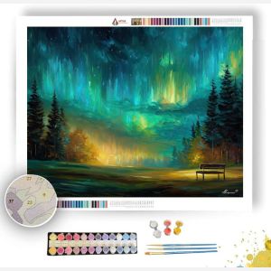 AURORA FIELD REST - Paint by Numbers Full Kit