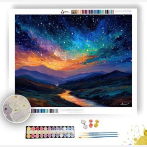 STARLACE RIDGE - Paint by Numbers Full Kit