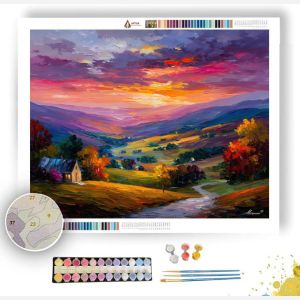 GOLDEN REST VALLEY - Paint by Numbers Full Kit