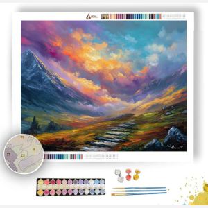 SILVER CLOUD PASS - Paint by Numbers Full Kit