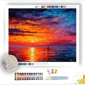 EMBERGLOW HORIZON - Paint by Numbers Full Kit