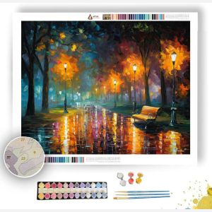 QUIET PARK LAMPS - Paint by Numbers Full Kit