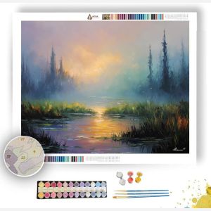 MISTGLOW MARSH - Paint by Numbers Full Kit