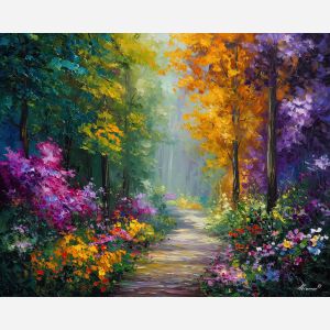 soft fantasy world,peaceful realm,oil painting