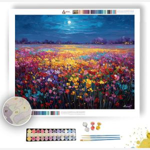 LUMEN BLOOM FIELD - Paint by Numbers Full Kit