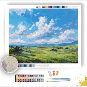 WIDE VIEW - Paint by Numbers Full Kit
