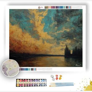 UNSETTLED SCENE - Paint by Numbers Full Kit