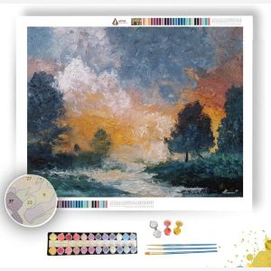 UNSETTLED GESTURE - Paint by Numbers Full Kit