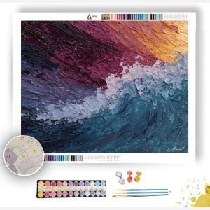WARPED MOMENT - Paint by Numbers Full Kit
