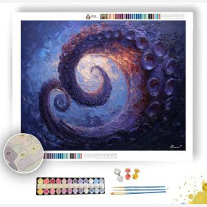 DRIFTING SPIRAL - Paint by Numbers Full Kit