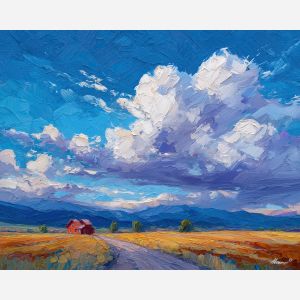 shifted, plane, palette knife, oil painting, impasto, textured paint, layered pigment, scraped surface, thick strokes, expressive texture, hand painted, fine art, material depth, visual rhythm, atmospheric, color control, painterly surface