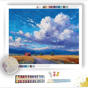 SHIFTED PLANE - Paint by Numbers Full Kit