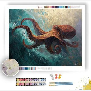 SHADOWED PULSE - Paint by Numbers Full Kit