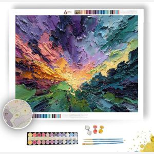 BROKEN AXIS VIEW - Paint by Numbers Full Kit