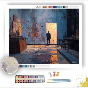 AWKWARD FIGURE ROOM - Paint by Numbers Full Kit