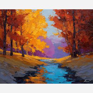 falling, horizon, palette knife, oil painting, impasto, textured paint, layered pigment, scraped surface, thick strokes, expressive texture, hand painted, fine art, material depth, visual rhythm, atmospheric, color control, painterly surface