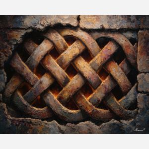 hidden, tender, palette knife, oil painting, impasto, thick paint, layered pigment, scraped texture, hand painted, fine art, expressive surface, material depth, painterly, atmospheric, visual rhythm, textured painting, studio art