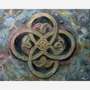 blooming, measured, palette knife, oil painting, impasto, thick paint, layered pigment, scraped texture, hand painted, fine art, expressive surface, material depth, painterly, atmospheric, visual rhythm, textured painting, studio art