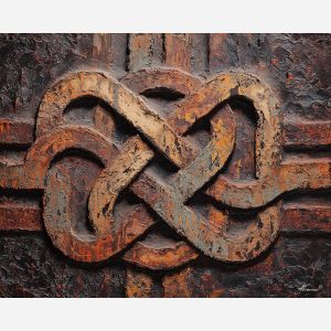 narrow, resting, palette knife, oil painting, impasto, thick paint, layered pigment, scraped texture, hand painted, fine art, expressive surface, material depth, painterly, atmospheric, visual rhythm, textured painting, studio art