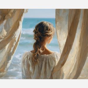 narrow, hidden, palette knife, oil painting, impasto, thick paint, layered pigment, scraped texture, hand painted, fine art, expressive surface, material depth, painterly, atmospheric, visual rhythm, textured painting, studio art