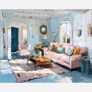 hidden, open, palette knife, oil painting, impasto, thick paint, layered pigment, scraped texture, hand painted, fine art, expressive surface, material depth, painterly, atmospheric, visual rhythm, textured painting, studio art