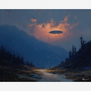 unfamiliar, arrival, palette knife, oil painting, impasto, textured paint, layered pigment, scraped surface, thick strokes, expressive texture, hand painted, fine art, material depth, visual rhythm, atmospheric, color control, painterly surface