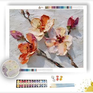 DELICATE MOTIF MARK - Paint by Numbers Full Kit