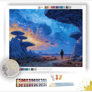 UNFAMILIAR VISITOR - Paint by Numbers Full Kit