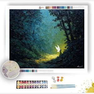 GLOWING TRACE - Paint by Numbers Full Kit