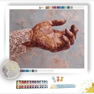 DELICATE HAND - Paint by Numbers Full Kit