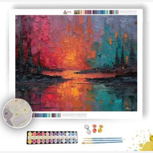 WARM LINE - Paint by Numbers Full Kit